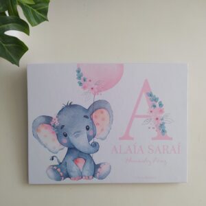 Álbum Elefante Letra - ATF04 (Niña)